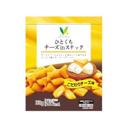 Vマーク チーズinスナック こだわりチーズ味  33g