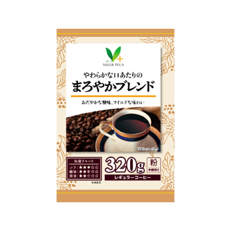 【粉】Vマーク やわらかな口あたりのまろやかブレンド  320g