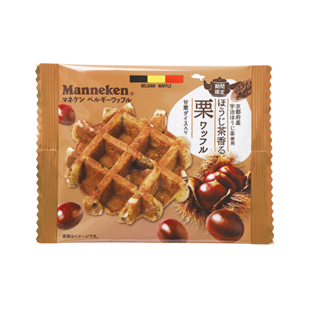 ローゼン ほうじ茶香る栗ワッフル  1個