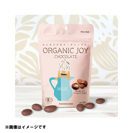 日新化工 オーガニックジョイチョコレート オーガニックアーモンド ミルク  80g