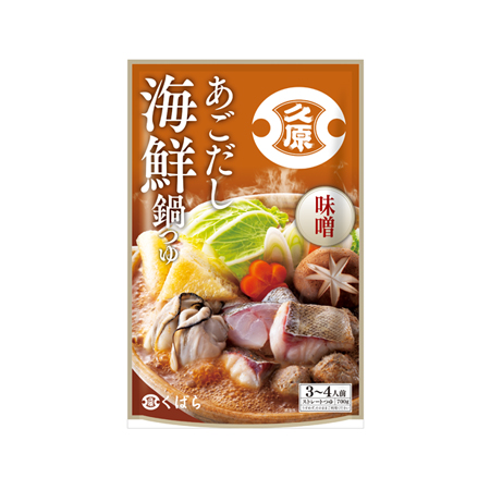 久原醤油 あごだし海鮮鍋つゆ 味噌   700g