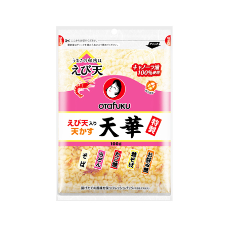 オタフクソース特製 えび天入り天かす天華  100g