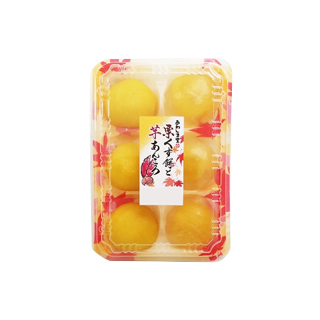 あわしま堂 栗くず餅と芋あんころ  6個入