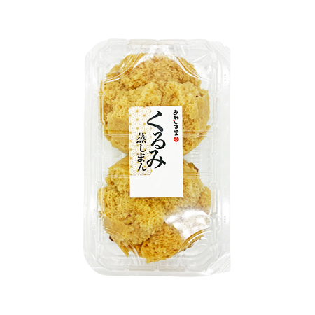 あわしま堂 くるみ蒸しまん  2個入