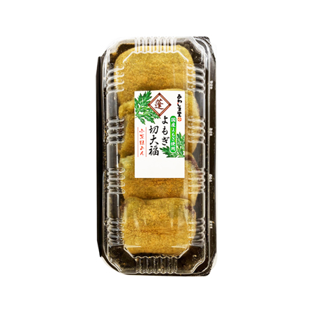 あわしま堂 よもぎ切大福  4個入