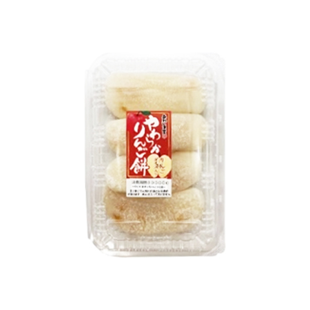 あわしま堂 やわらかりんご餅  4個入