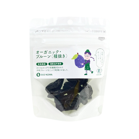 アルファフードスタッフ BIONOWA オーガニック・プルーン(種抜き)  70g