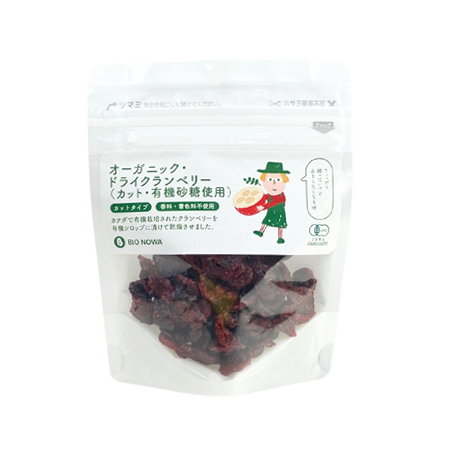 アルファフードスタッフ BIONOWA オーガニック・ドライクランベリー  60g