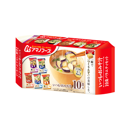 アマノフーズ いつものおみそ汁バラエティセット  10食入