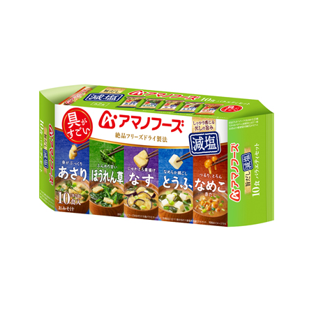 アマノフーズ バラエティセット 旨だし減塩  10食
