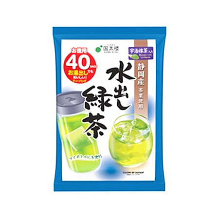 国太楼 宇治抹茶入り水出し緑茶ティーバッグ  40P