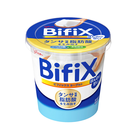 グリコ BifiXヨーグルト ほんのり甘い加糖   375g