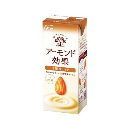 グリコ アーモンド効果 3種のナッツ    200ml