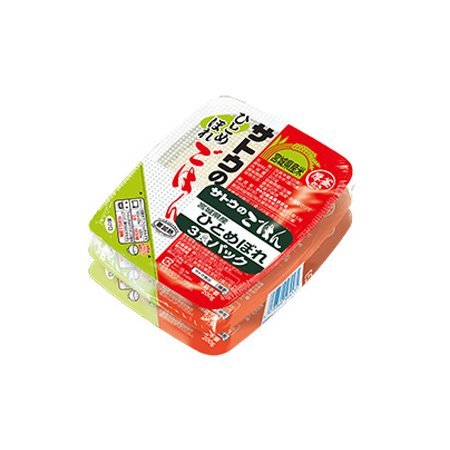 サトウのごはん 宮城県産ひとめぼれ  3食