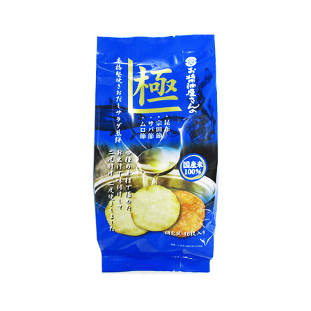 お醤油屋 旨だし サラダ煎餅  16枚入