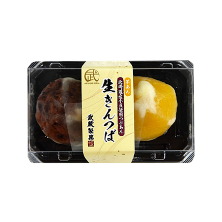 武蔵製菓 生きんつば（芋あん・つぶあん） 2個入