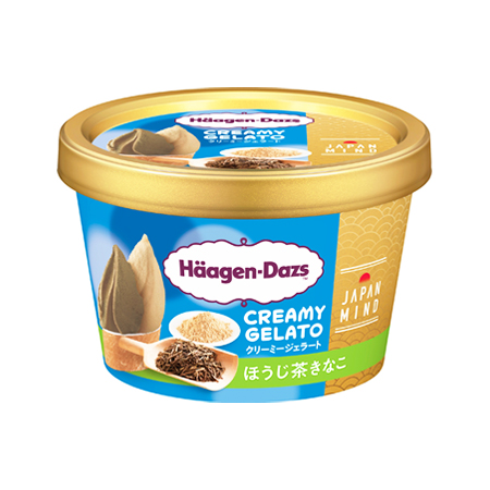 ハーゲンダッツ ミニカップ CREAMYGELATO ほうじ茶きなこ  110ml