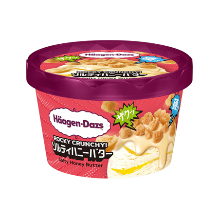 ハーゲンダッツ ミニカップ ROCKY CRUNCHY! ソルティハニーバター  87ml