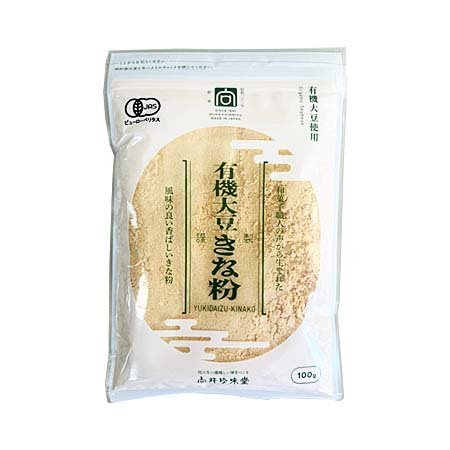 向井珍味堂 有機大豆きな粉 100g