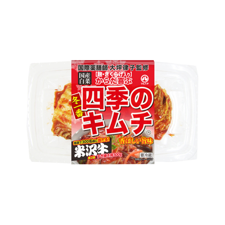 マルハチ 四季のキムチ 180g: チルド惣菜・豆腐・納豆・漬物など