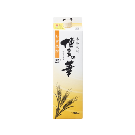 福徳長 博多の華 麦25度パック  1800ml