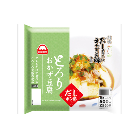 町田食品 とろりおかず豆腐 だしポン酢 1セット