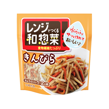安本 レンジでつくる和惣菜 きんぴら  52g