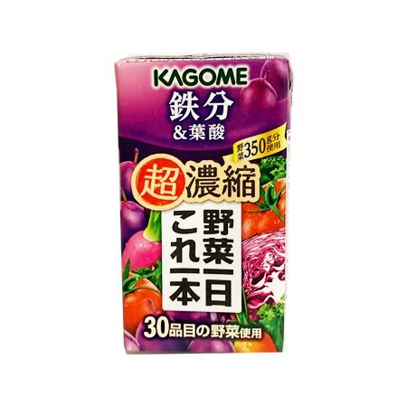 カゴメ 野菜一日これ一本 超濃縮 鉄分