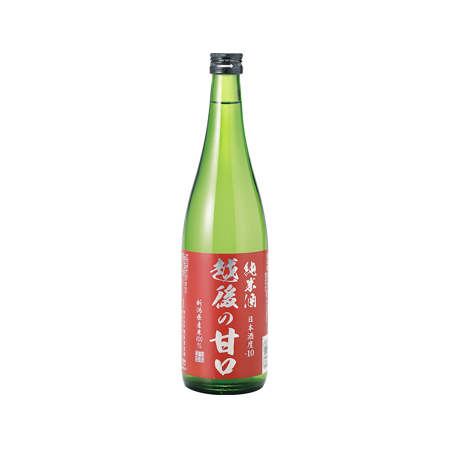 越乃八豊 越後の甘口 純米酒  720ml