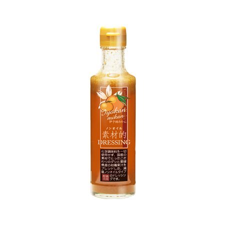 尾崎食品 素材的ドレッシング 伊予柑みかん  200ml