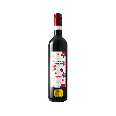 カンティーネ ヴォルピ モンテプルチアーノ ダブルッツォ オーガニック  750ml