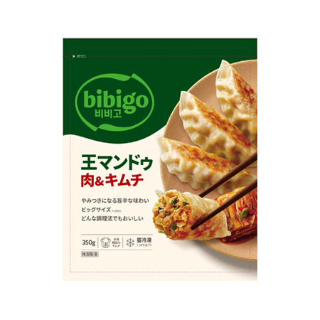 bibigo 王マンドゥ肉＆キムチ  350g