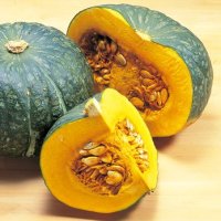 「手紙のついた野菜」輸入かぼちゃ 1切