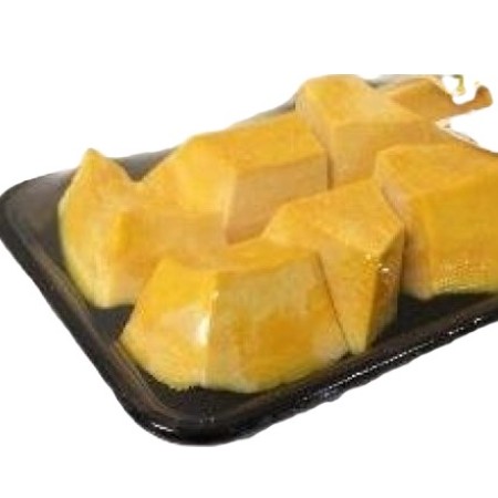 【12/19～22お届け分限り】「手紙のついた野菜」ホックホクかぼちゃ(ダイスカット) 1パック