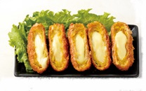 【10/29~10/31お届け分限り】<便限定>チーズソースが美味しいかぼちゃの包み揚 6切