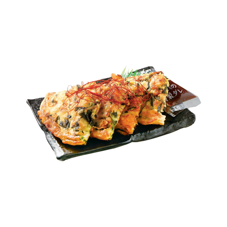【5/18～21お届け分限り】＜便限定＞にらだく！イカチヂミ 4切