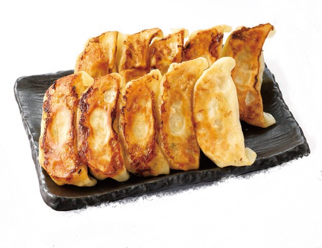 国産豚肉・野菜使用！薄皮仕立ての肉餃子　10個