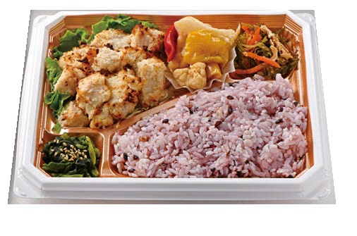 【1/9~12お届け分限り】<便限定>東急病院 管理栄養士監修 揚げないチキンカツ弁当 1パック