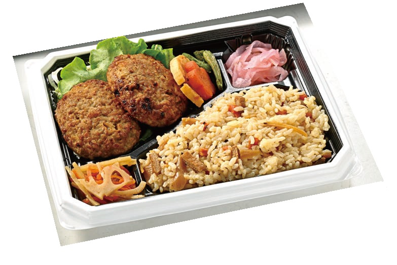【1/19～22お届け分限り】＜便限定＞生姜味噌ソースの和風ハンバーグ弁当 1パック