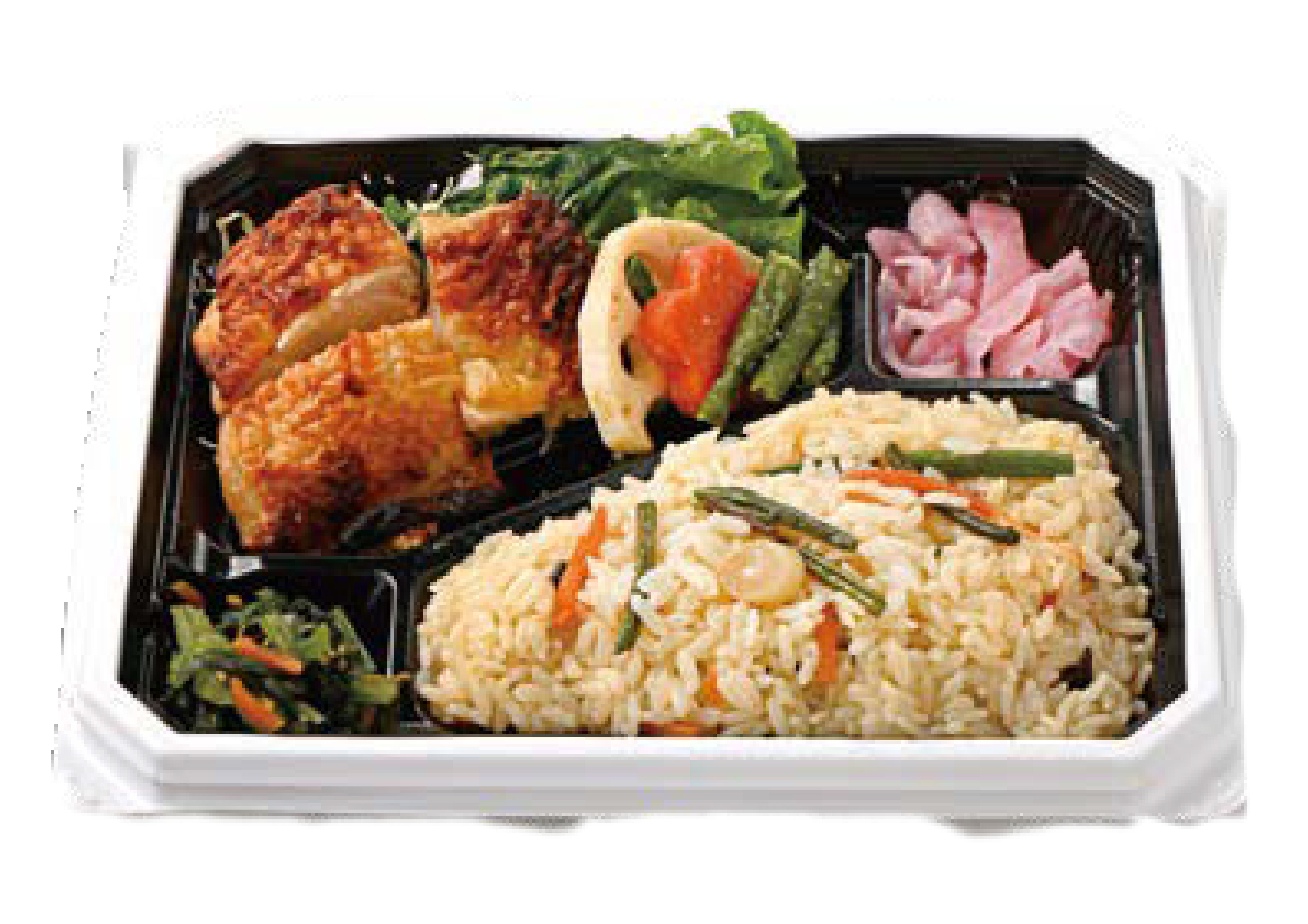 【2/20～23お届け分限り】＜便限定＞西京焼きチキンと山菜ご飯弁当 1パック