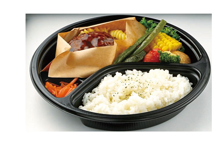 【11/10~11/13お届け分限り】<便限定>肉の旨味!こだわりのハンバーグ弁当 1パック