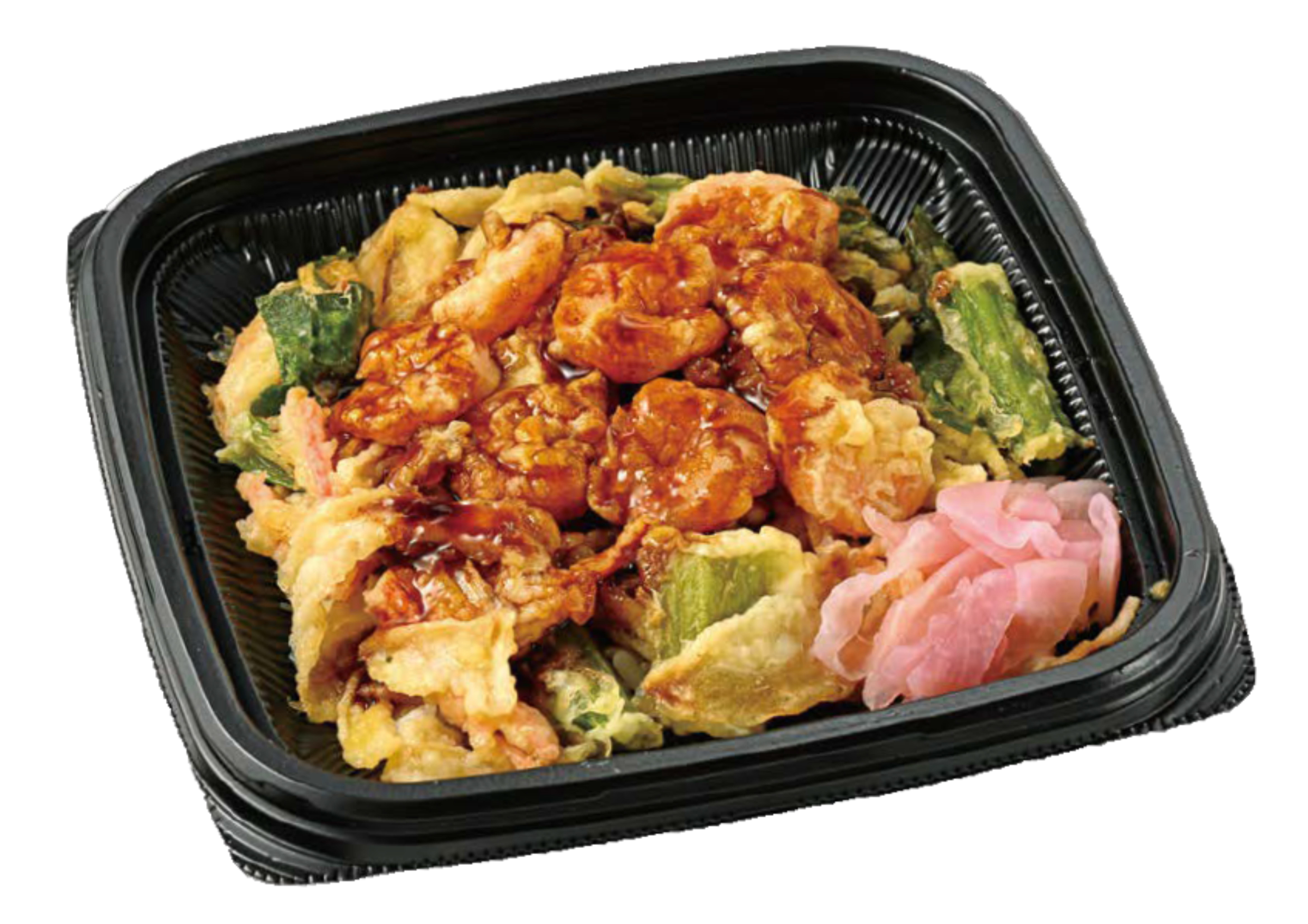 【3/27～29お届け分限り】＜便限定＞群馬県産小松菜と海老のあられ天丼 1パック