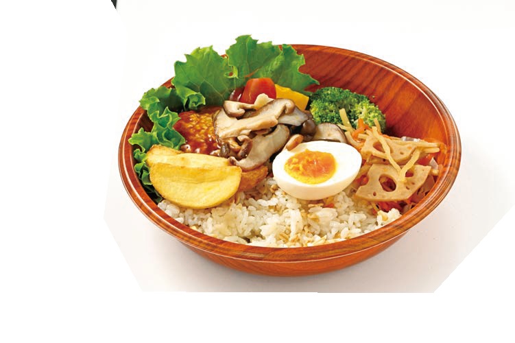 【11/10~11/13お届け分限り】<便限定>オーツ麦!豆腐ハンバーグの彩りボウル 1パック