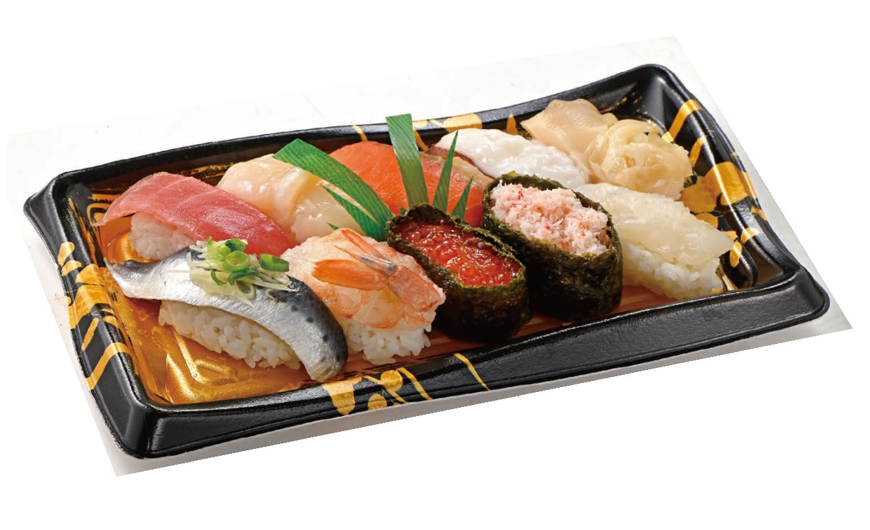 【12/5～7お届け分限り】＜便限定＞北海道ネタ入にぎり寿司 10貫