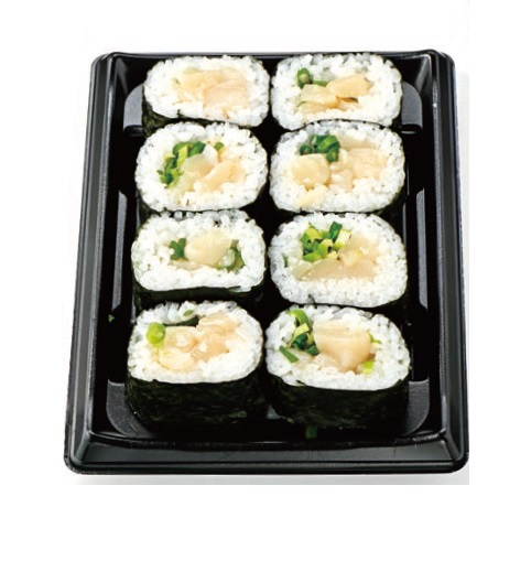 【12/5～7お届け分限り】＜便限定＞具材愉しむ！北海道の帆立太巻 8切