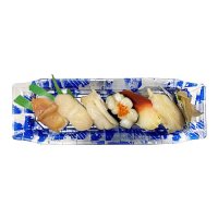 【4/6~9お届け分限り】<便限定>六種の貝食べ比べ寿司 6貫