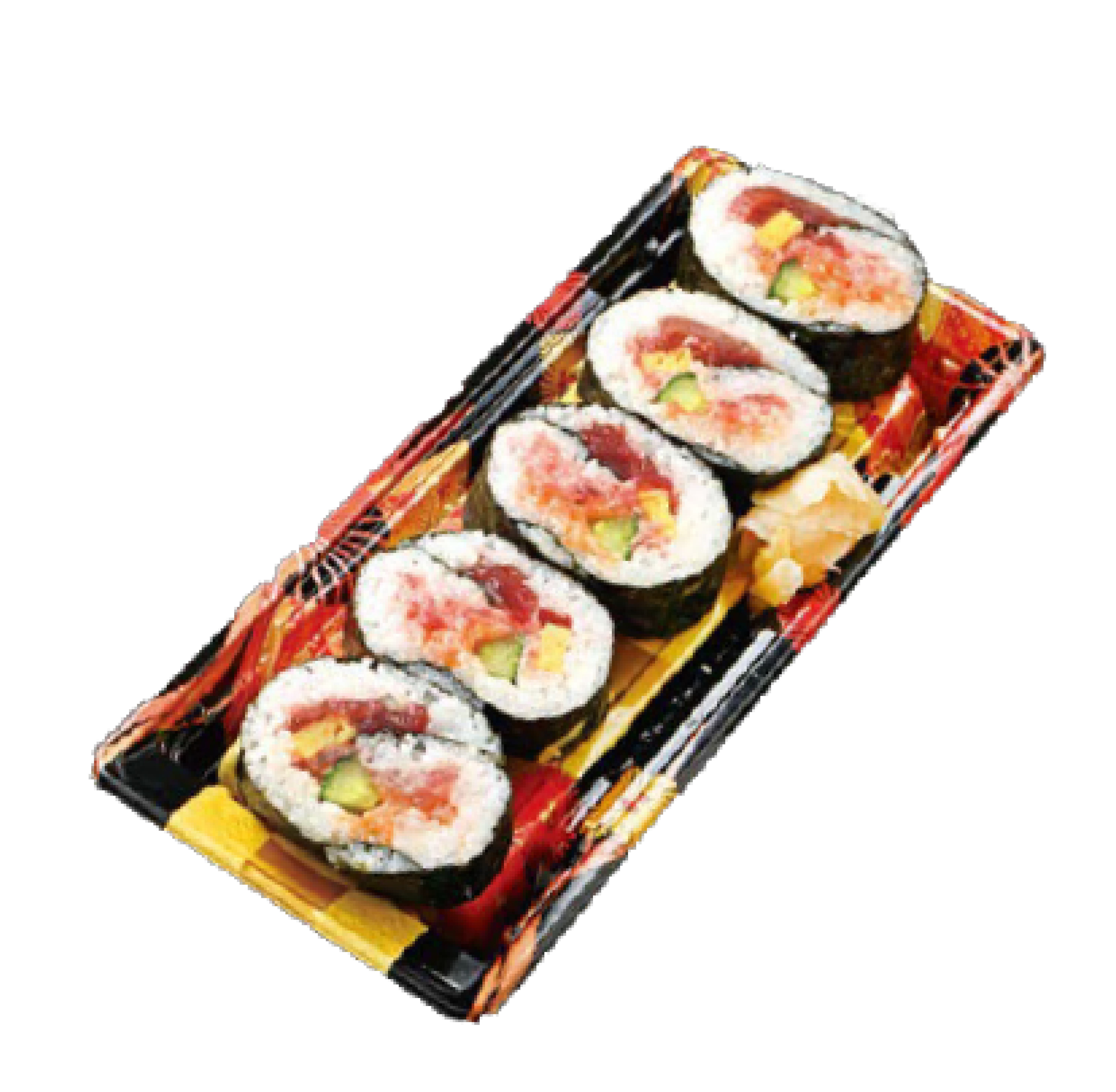 【2/13～15お届け分限り】＜便限定＞大鉢まぐろ味わう！海鮮大名巻 5切