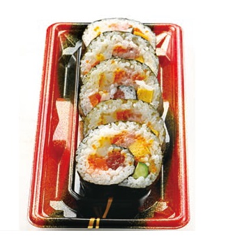 【11/7~11/9お届け分限り】<便限定>七種の具材際立つ!海鮮大名巻 5切