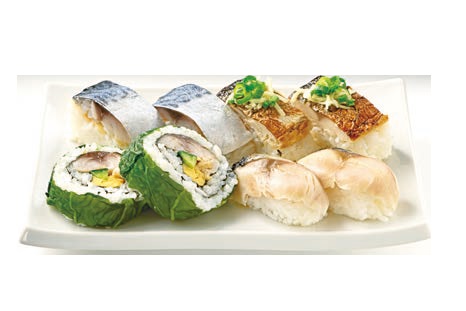 【11/4~11/6お届け分限り】<便限定>さばの食べ比べ寿司 1パック