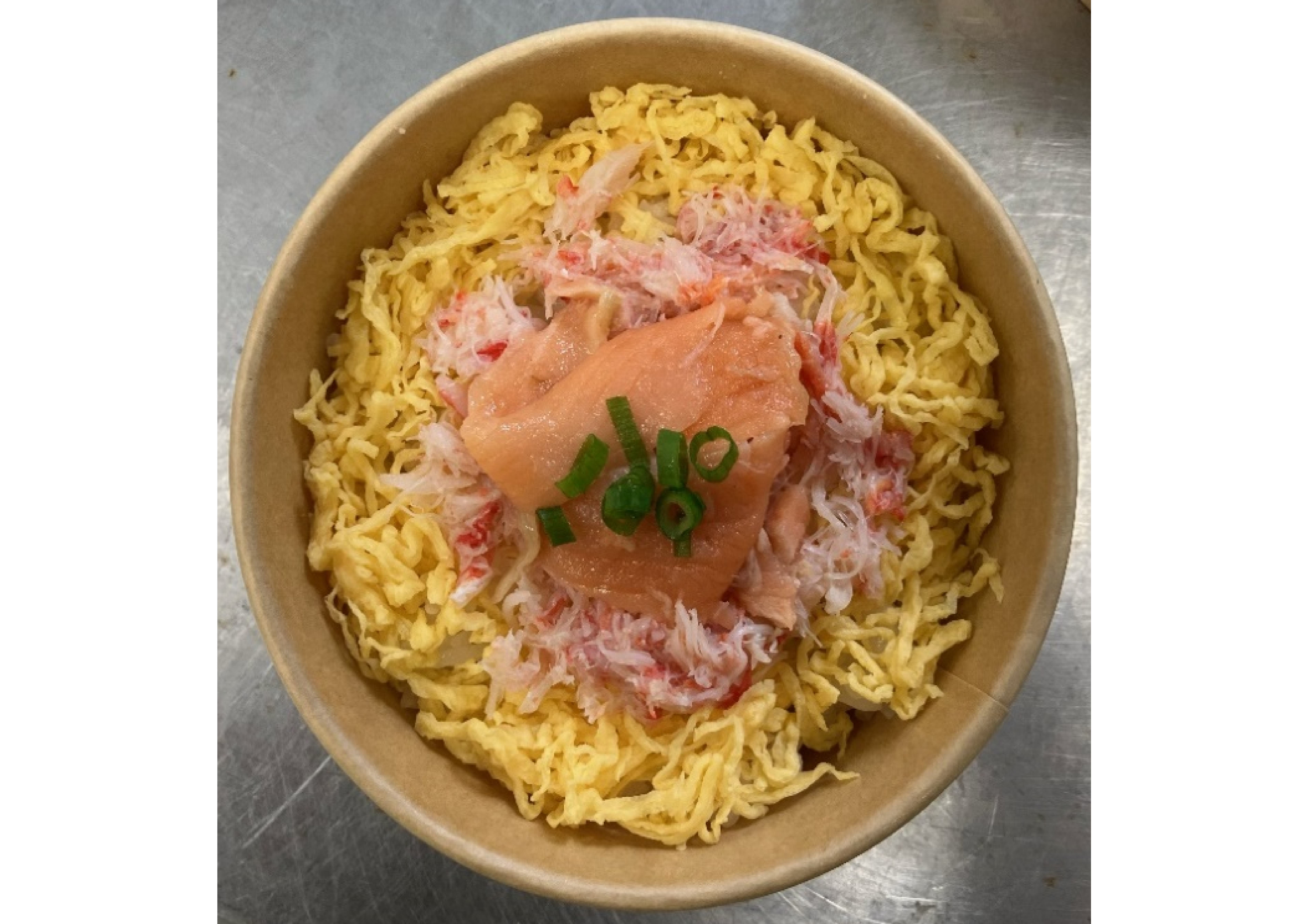 【11/10~11/13お届け分限り】<便限定>ミニかに鮭ハラス丼 1パック